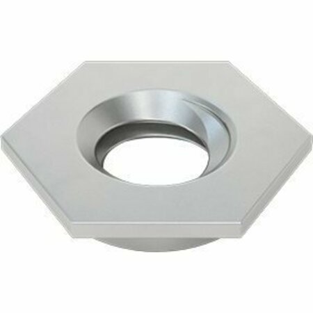 BSC PREFERRED Flush-Mount Press-Fit Nut for Sheet Metal 6-32 Thread Size for 0.062 Minimum Panel Thickness, 25PK 94674A510